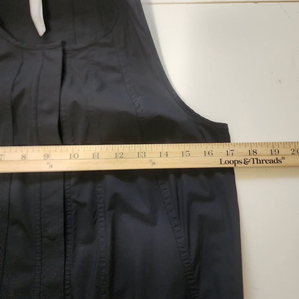 Athleta Jumpsuit Romper Canopy Parachute Sleeveless Black Women's 2 - Picture 9 of 13